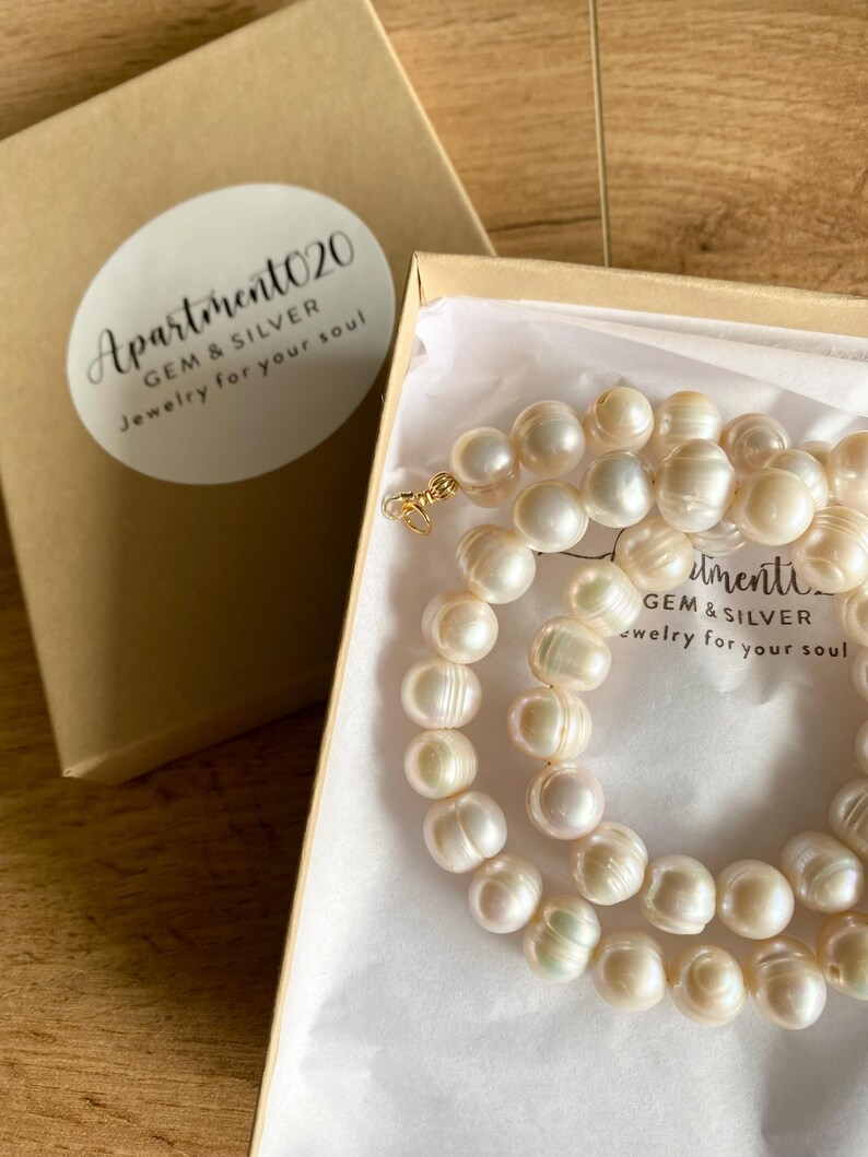 Chunky Freshwater Potato Pearl Necklace