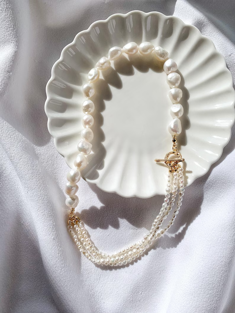 Freshwater Baroque Pearl Necklace