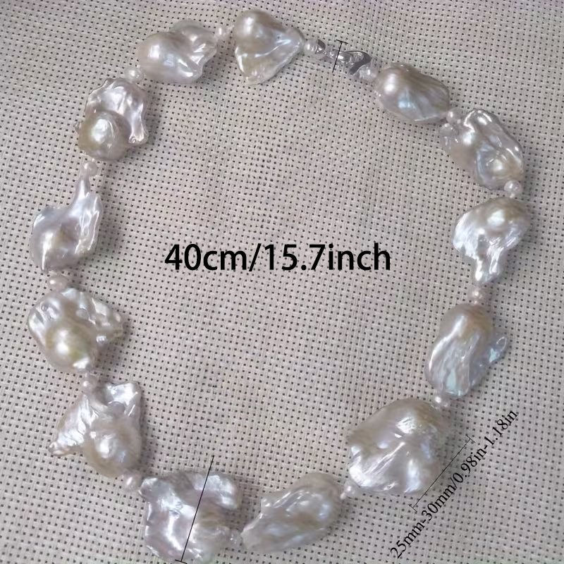 Natural Freshwater Baroque Freshwater Pearls Necklace