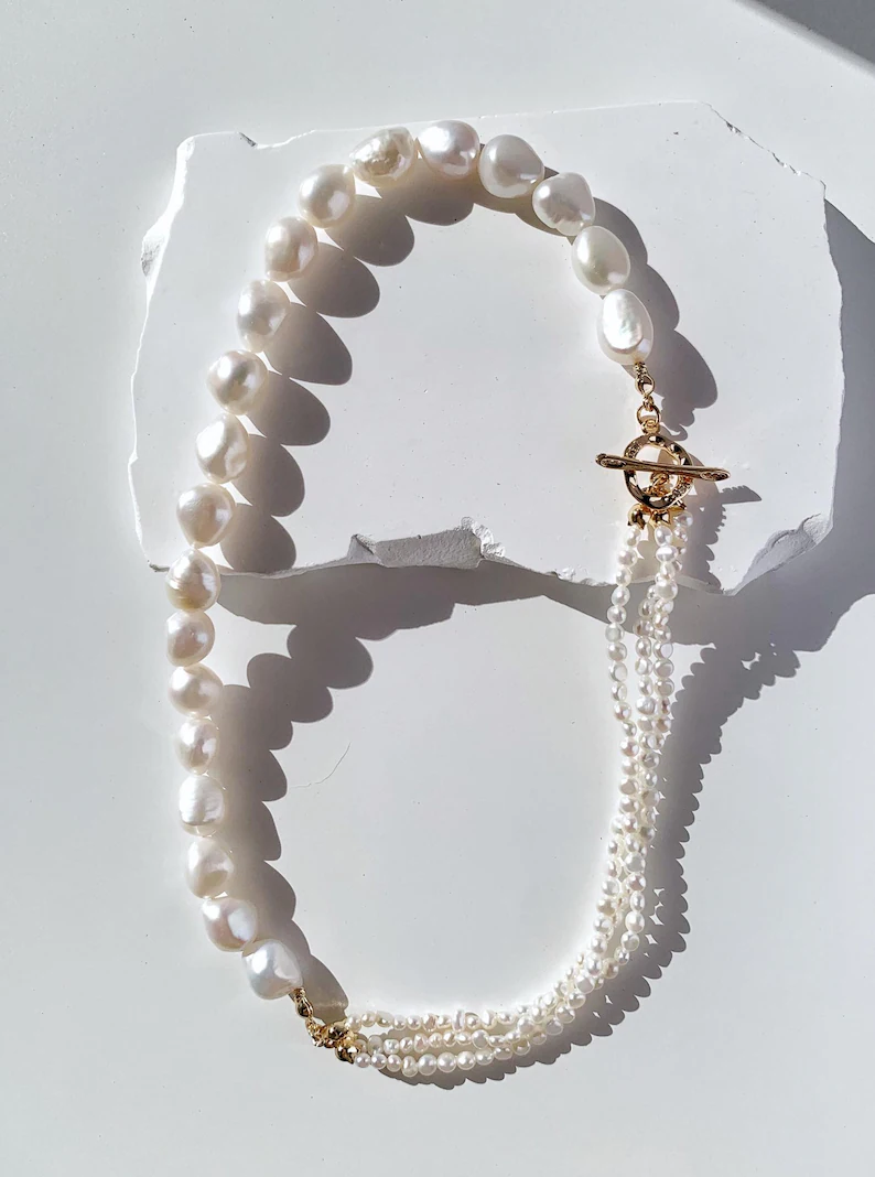 Freshwater Baroque Pearl Necklace