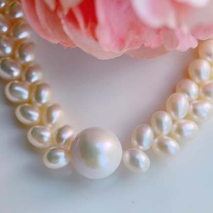 Real Wheat Pearl Necklace