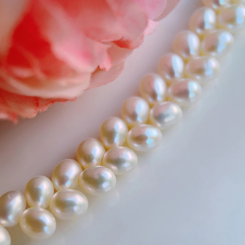 Real Wheat Pearl Necklace