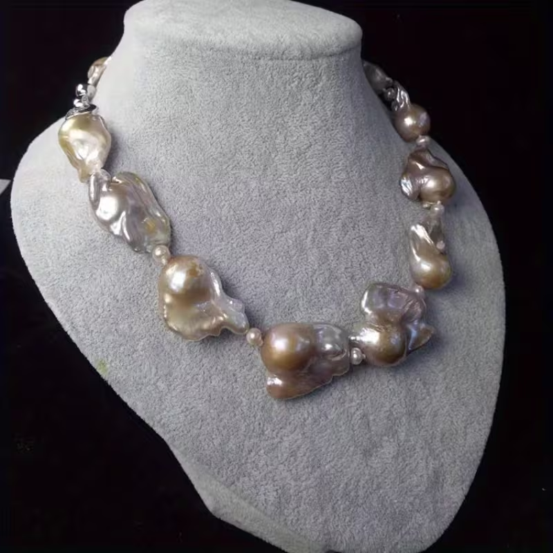 Natural Freshwater Baroque Freshwater Pearls Necklace