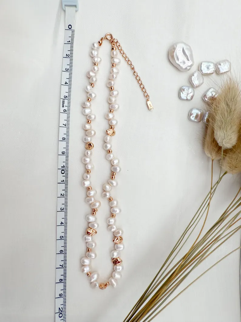 Natural Freshwater Pearl Necklace