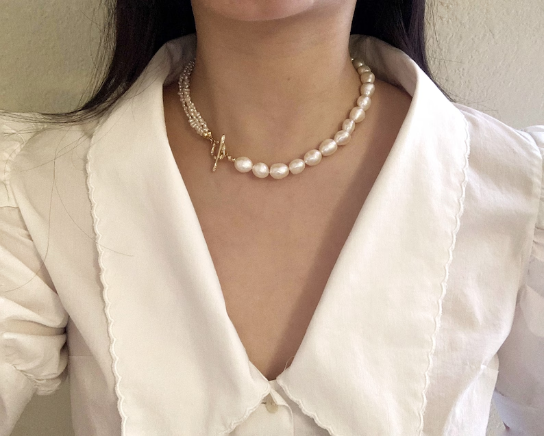 Freshwater Baroque Pearl Necklace
