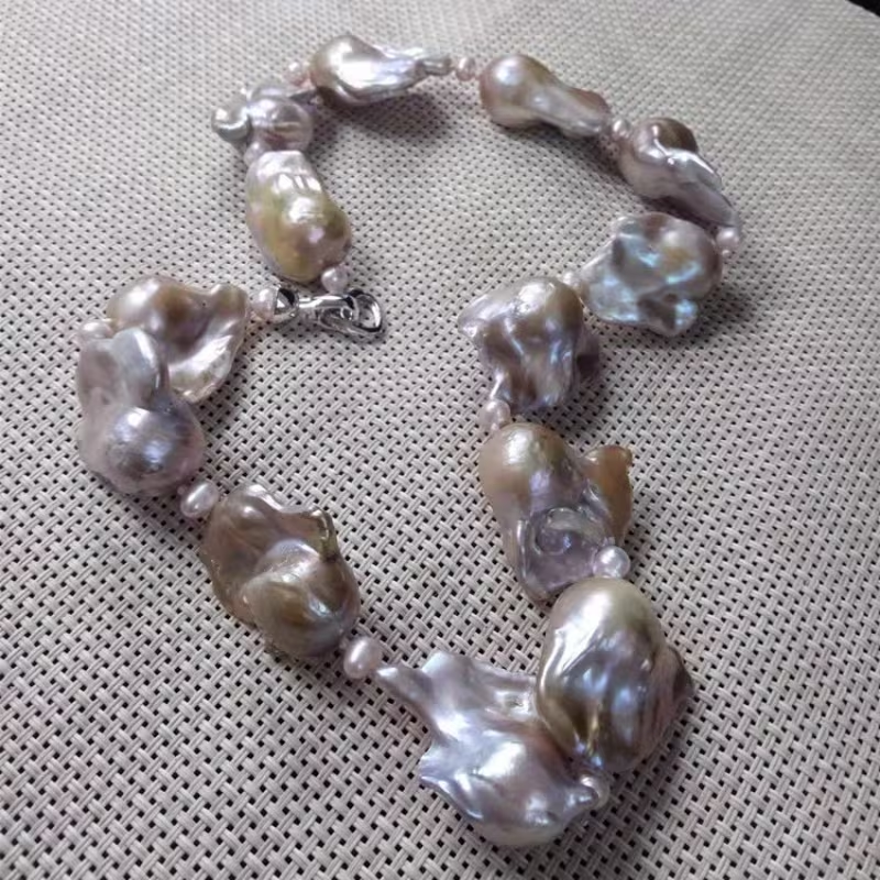 Natural Freshwater Baroque Freshwater Pearls Necklace
