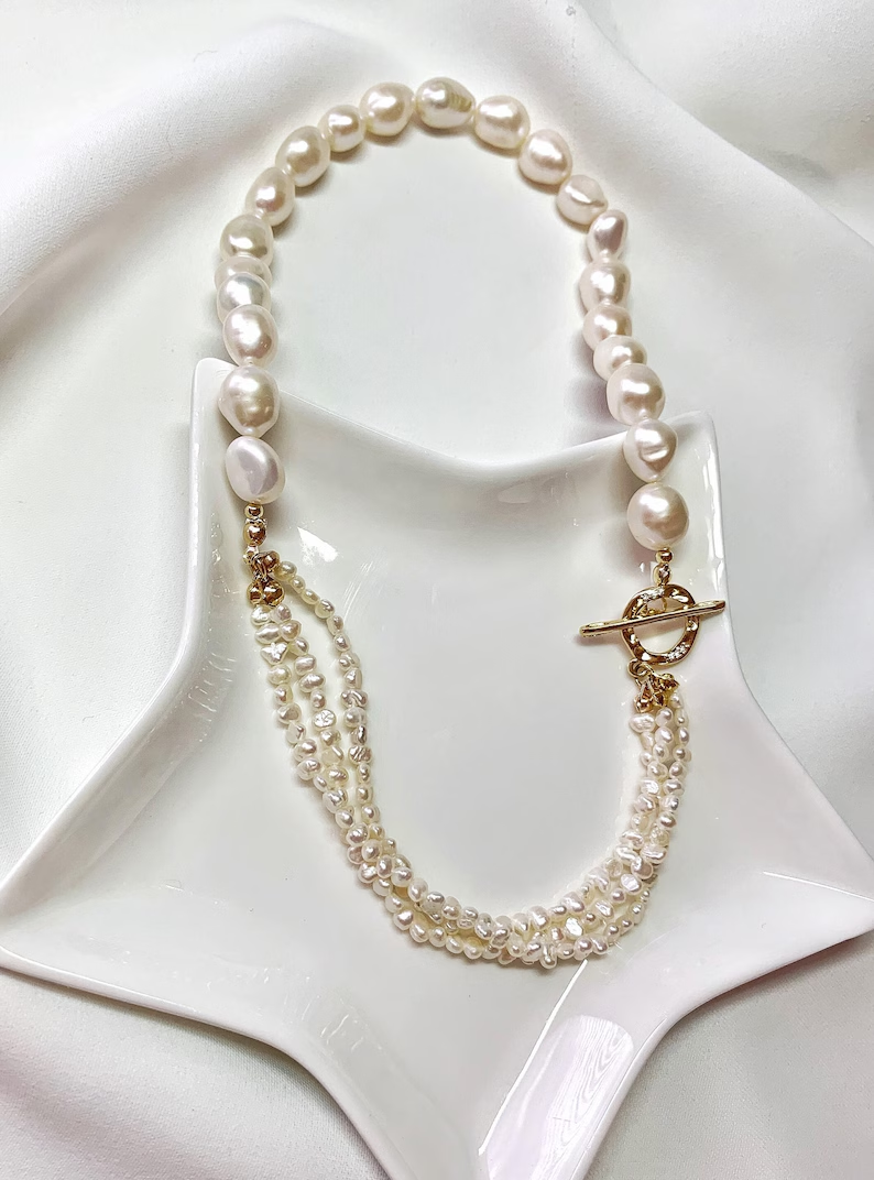 Freshwater Baroque Pearl Necklace